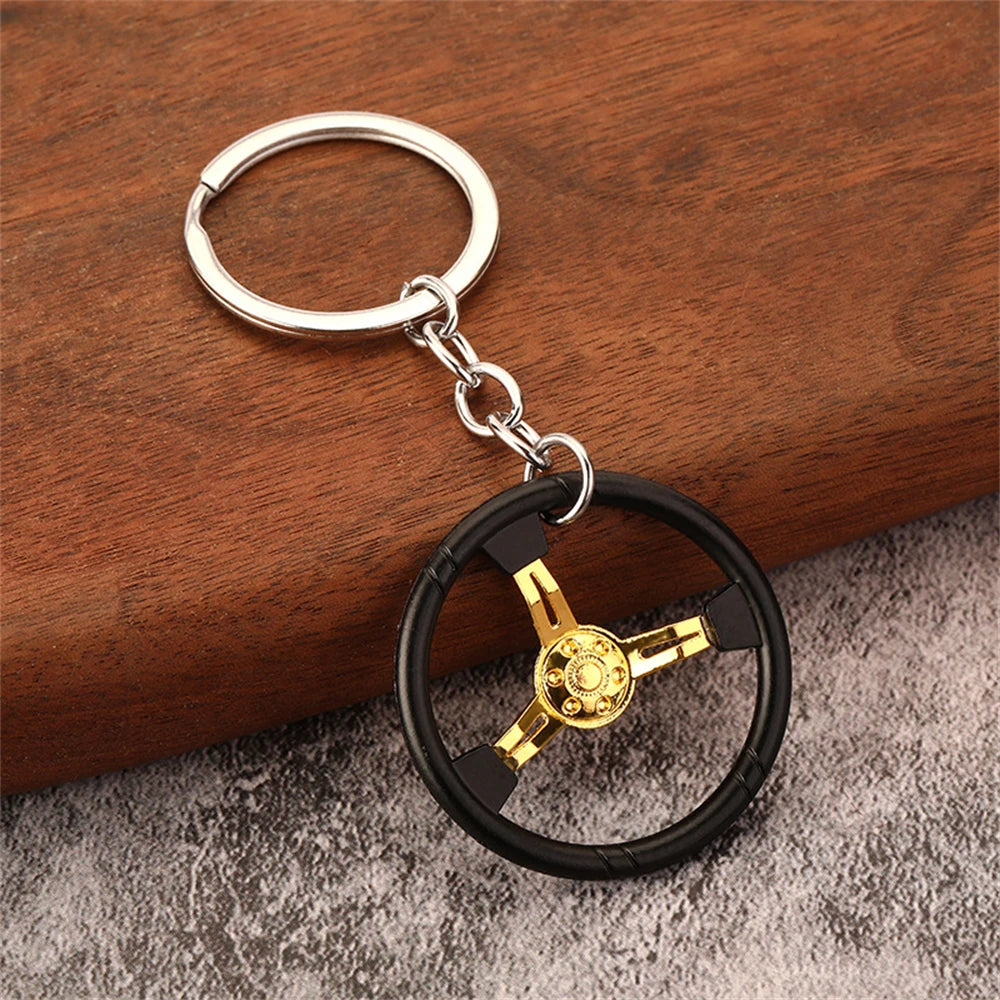 Steering Wheel Keychain