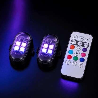 2 rgb glow pods for your car from lightmotorpsorts