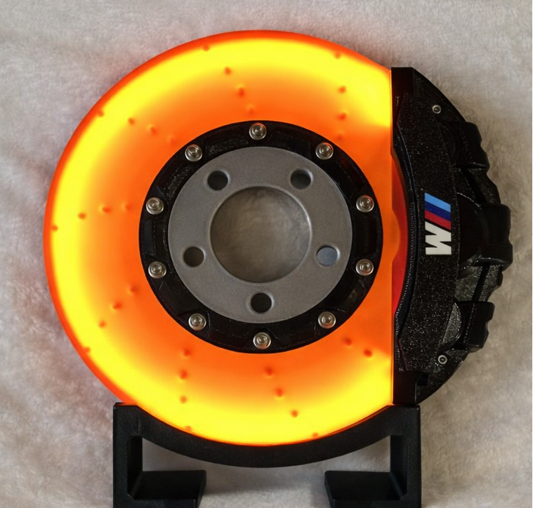 LED Glowing Brake Disc — 3D Performance Display