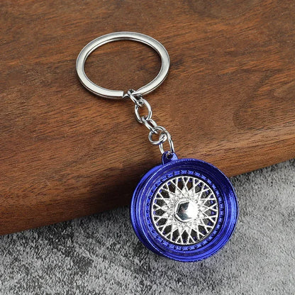 Wheel Rims Keychain