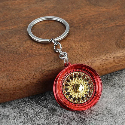 Wheel Rims Keychain