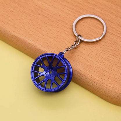 Wheel Rims Keychain