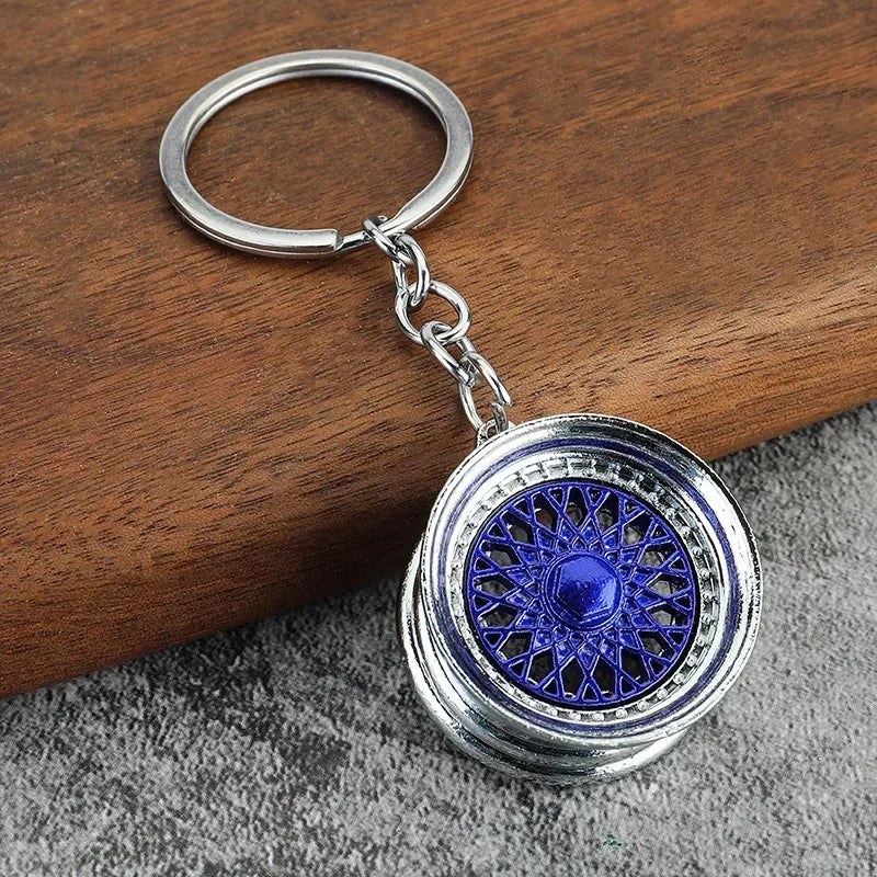 Wheel Rims Keychain