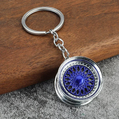 Wheel Rims Keychain