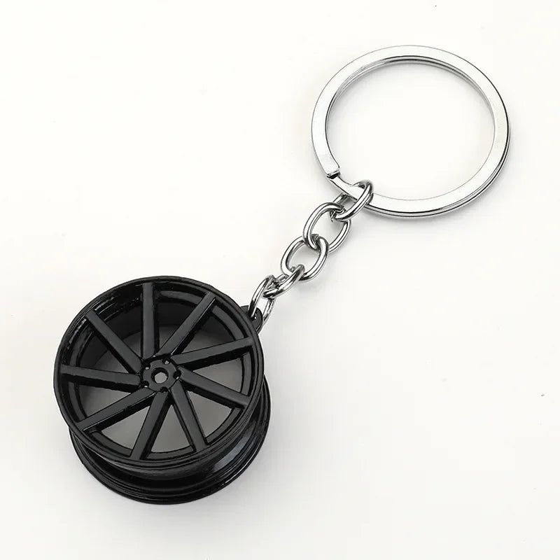 Wheel Rims Keychain