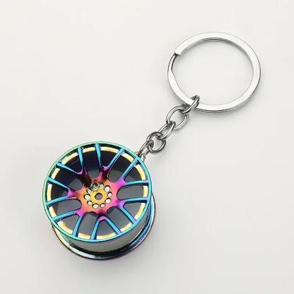 Wheel Rims Keychain