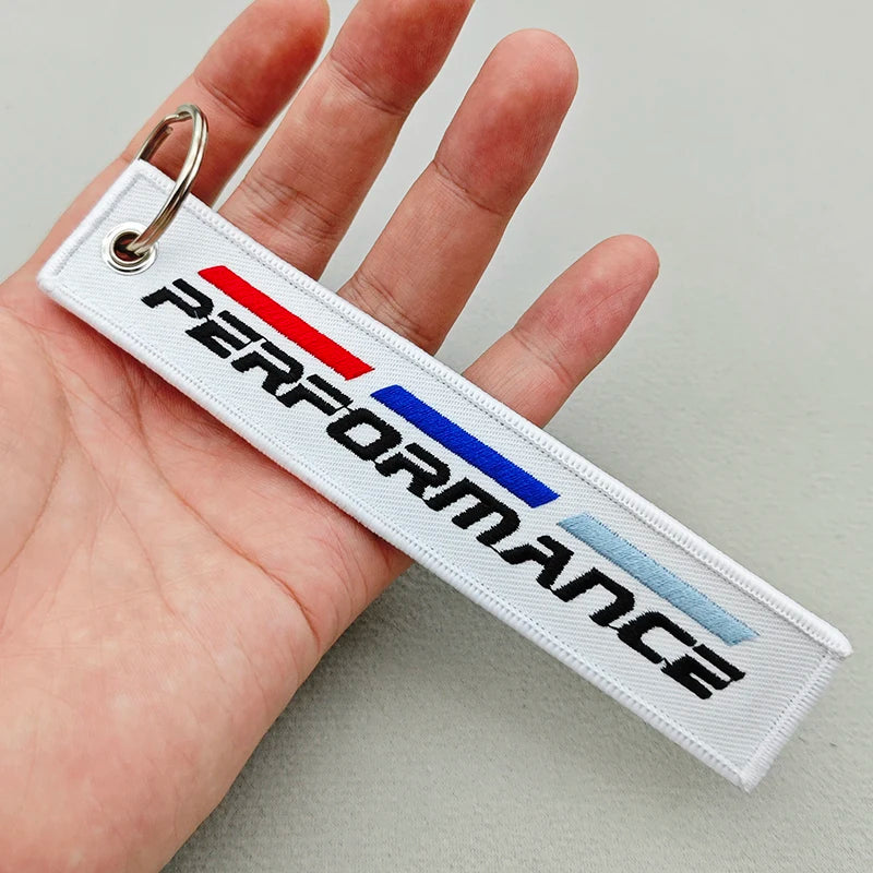 Performance car lanyard product lineup — all 6 styles together