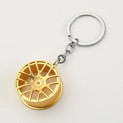 Wheel Rims Keychain