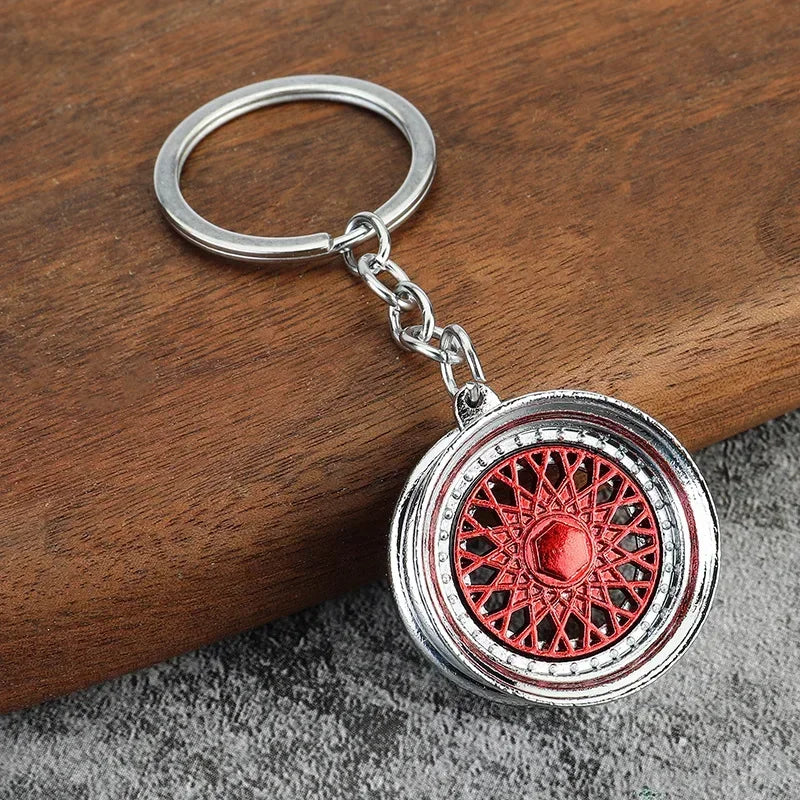 Wheel Rims Keychain