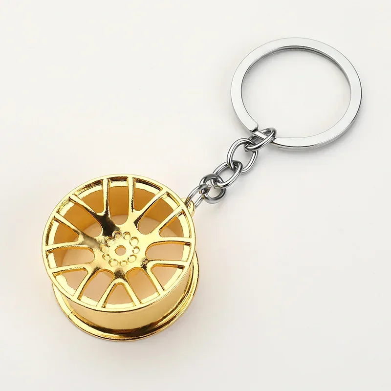 Wheel Rims Keychain
