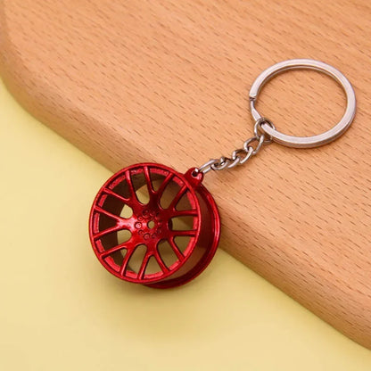 Wheel Rims Keychain