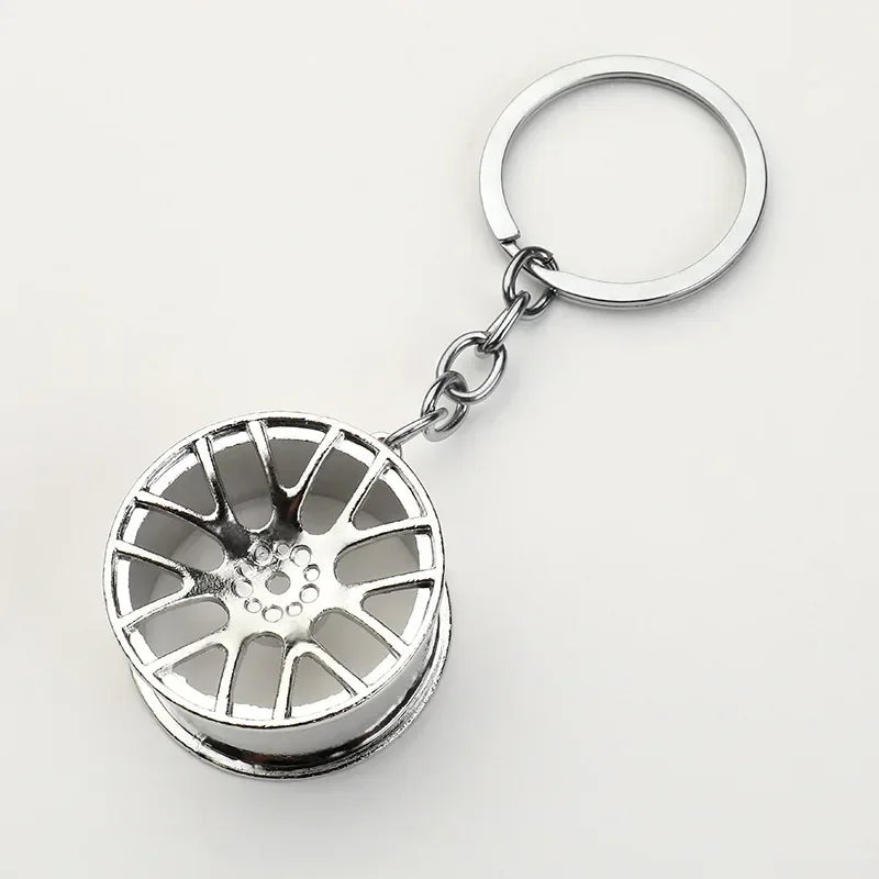 Wheel Rims Keychain