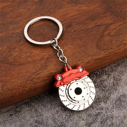JDM brake rotor keychain available in 6 finishes