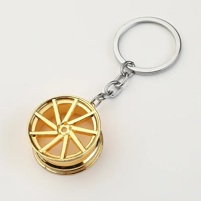 Wheel Rims Keychain
