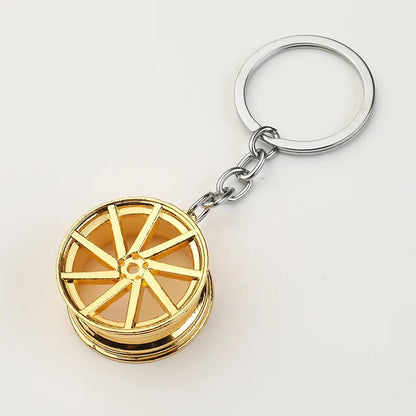 Wheel Rims Keychain