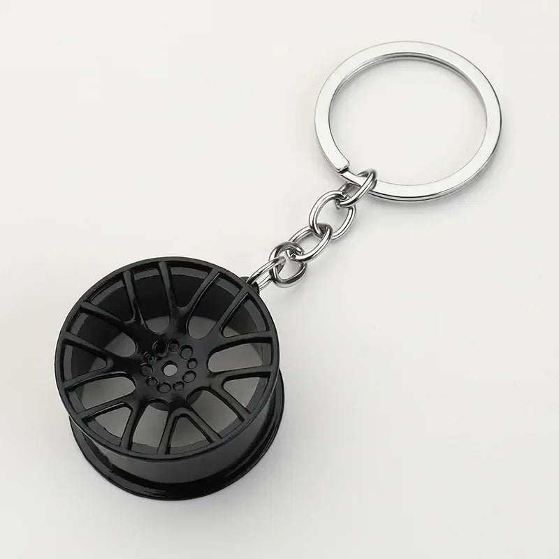 Wheel Rims Keychain