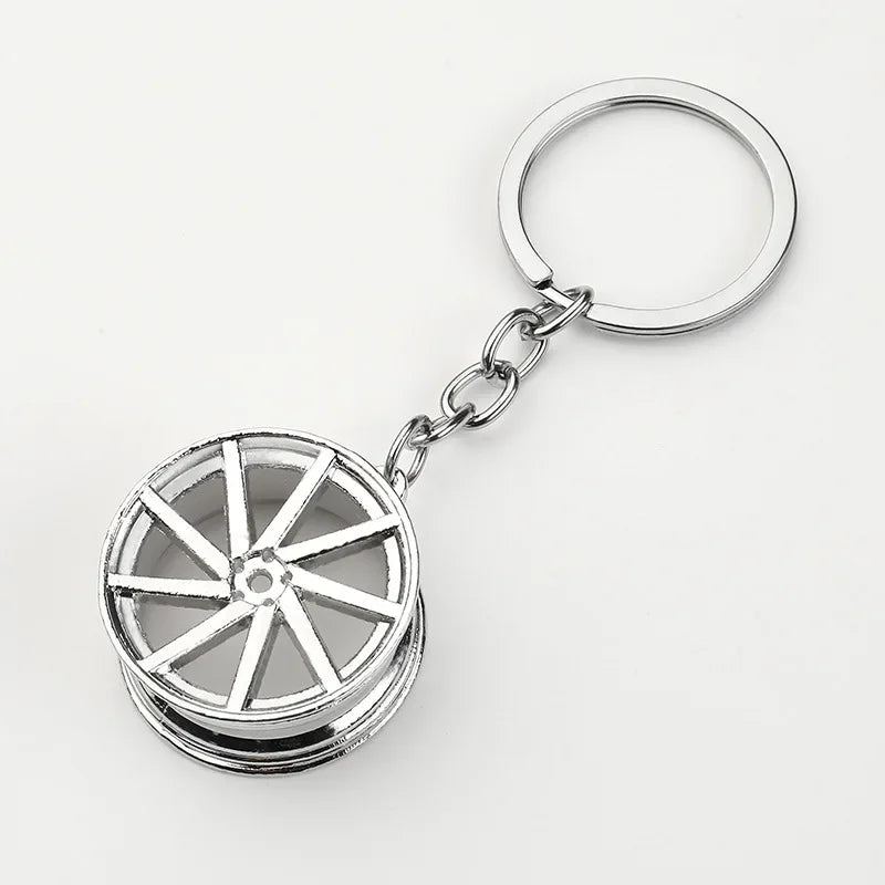 Wheel Rims Keychain