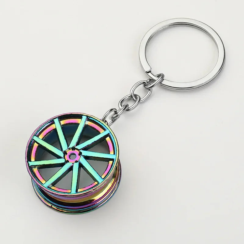Wheel Rims Keychain