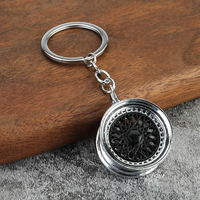 Wheel Rims Keychain
