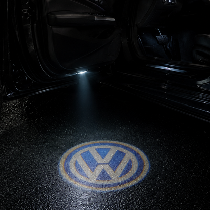 Wireless Adhesive Door Logo Projector Lights